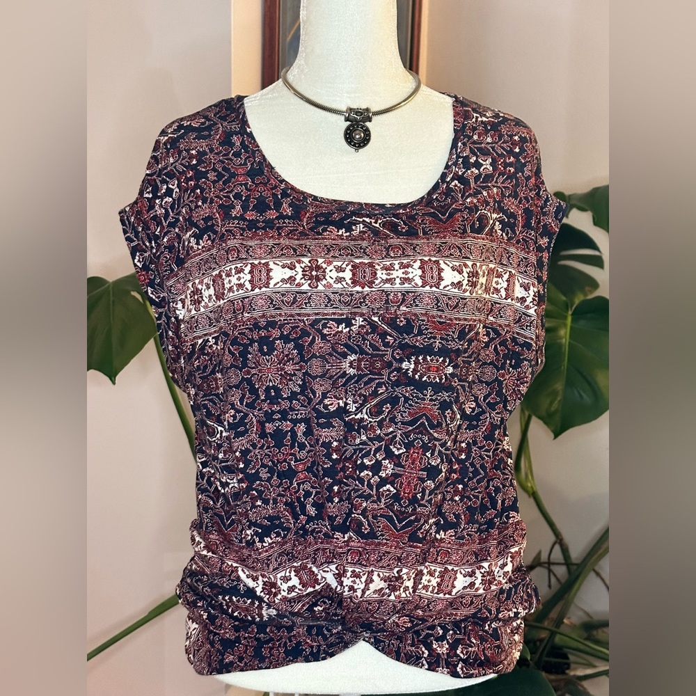 Twist waist top *Lucky Brand*